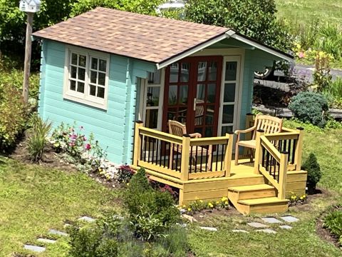 Backyard Garden Cottage - photo by Jim Hoffman